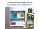 Montech White ATX Gaming PC Case