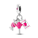 Red Color Series Charm Beads
