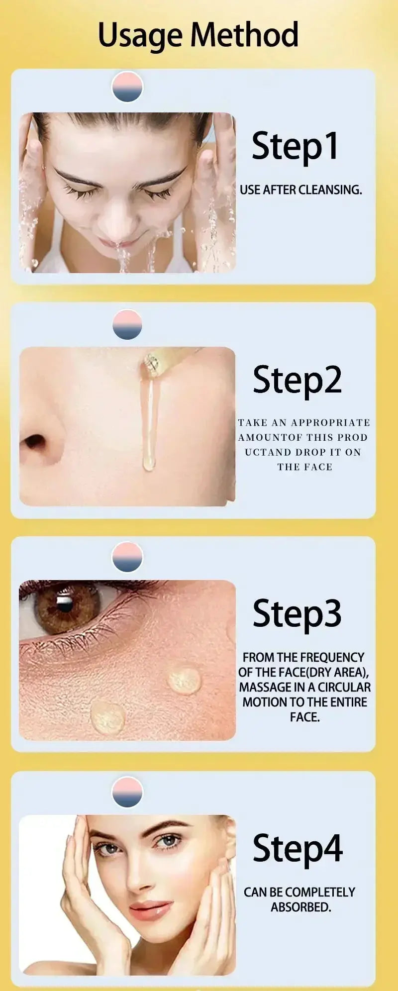 Moisturizing Facial Serum for Aging Skin — product view 12