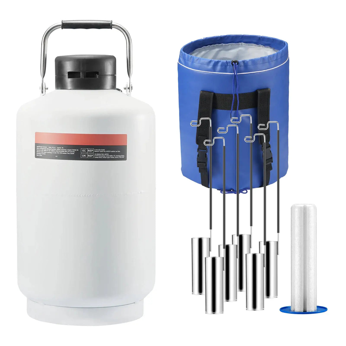 Aluminum Storage Dewar Tank — product view 1