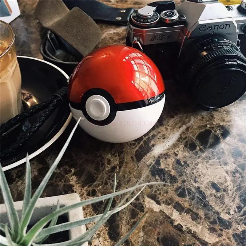Pokemon Cartoon Large Capacity Pocket Ball Power Bank