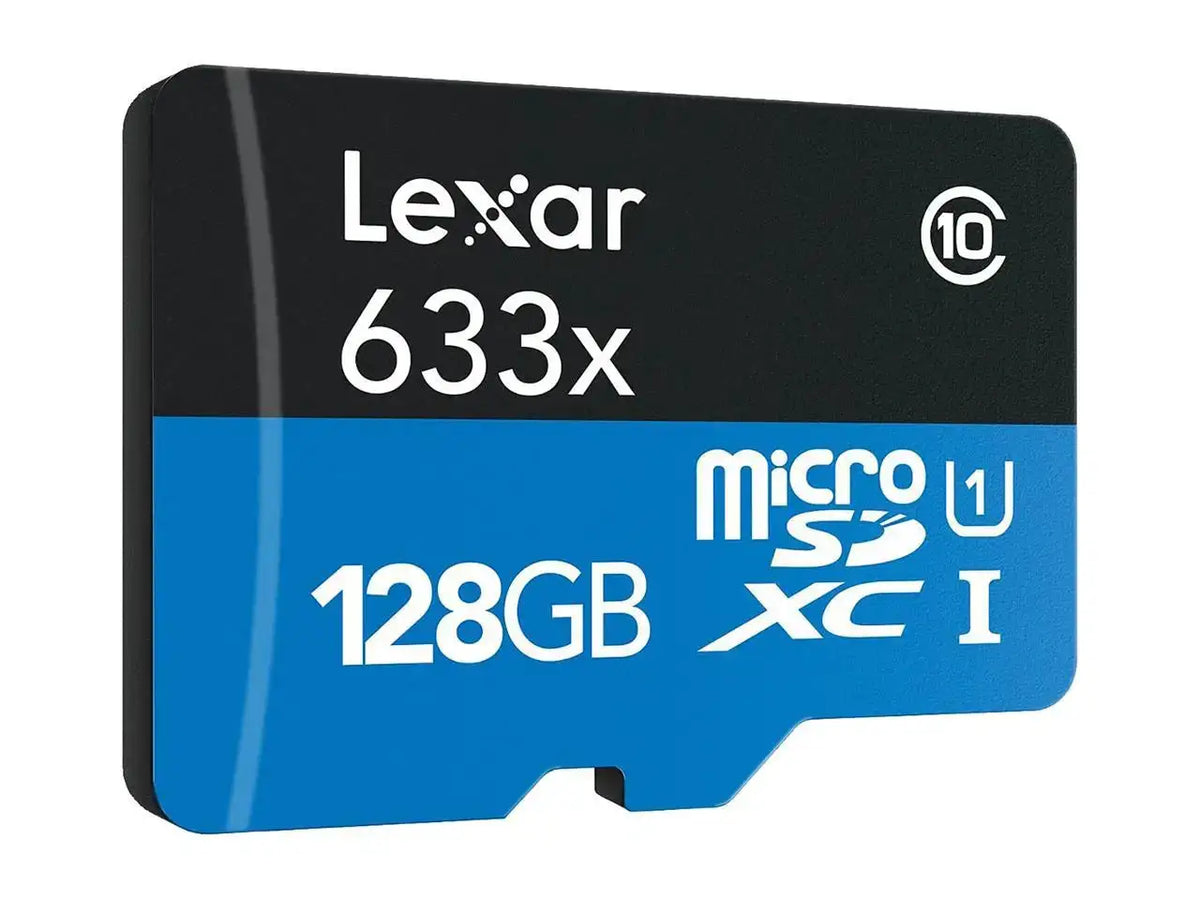 Lexar High-Performance microSDXC Class Memory Card w/ SD — product view 2