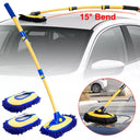 Telescopic Car Cleaning Brush Chenille Broom Kit Extendable
