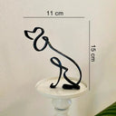Durable Metal Dog Sculpture For Pets