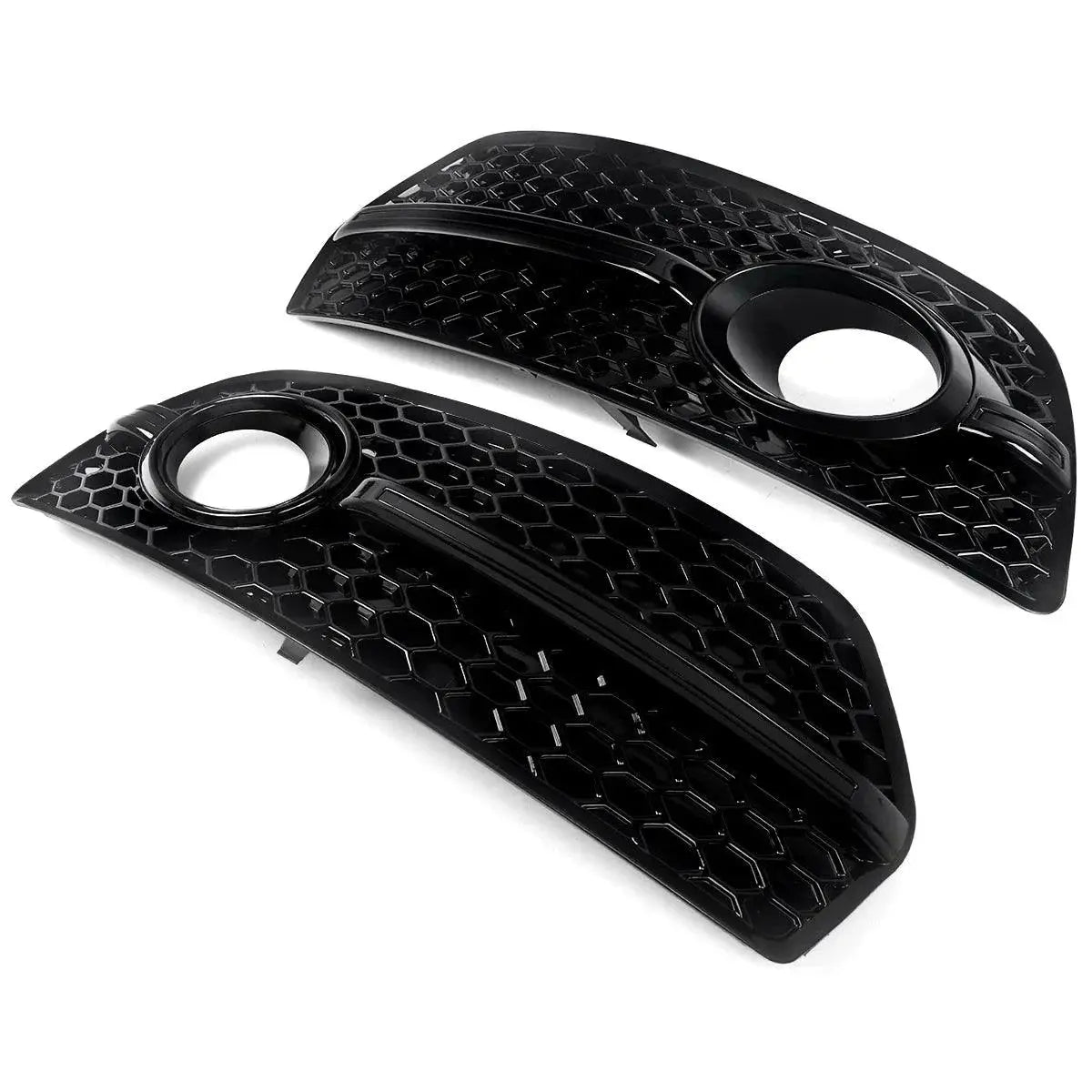 Black Honeycomb Fog Light Cover Grille For Audi Q5 2009 2012