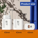 65W GaN Fast Charger - Compact Travel Adapter