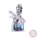 Sterling Silver Spring Colorful Butterfly