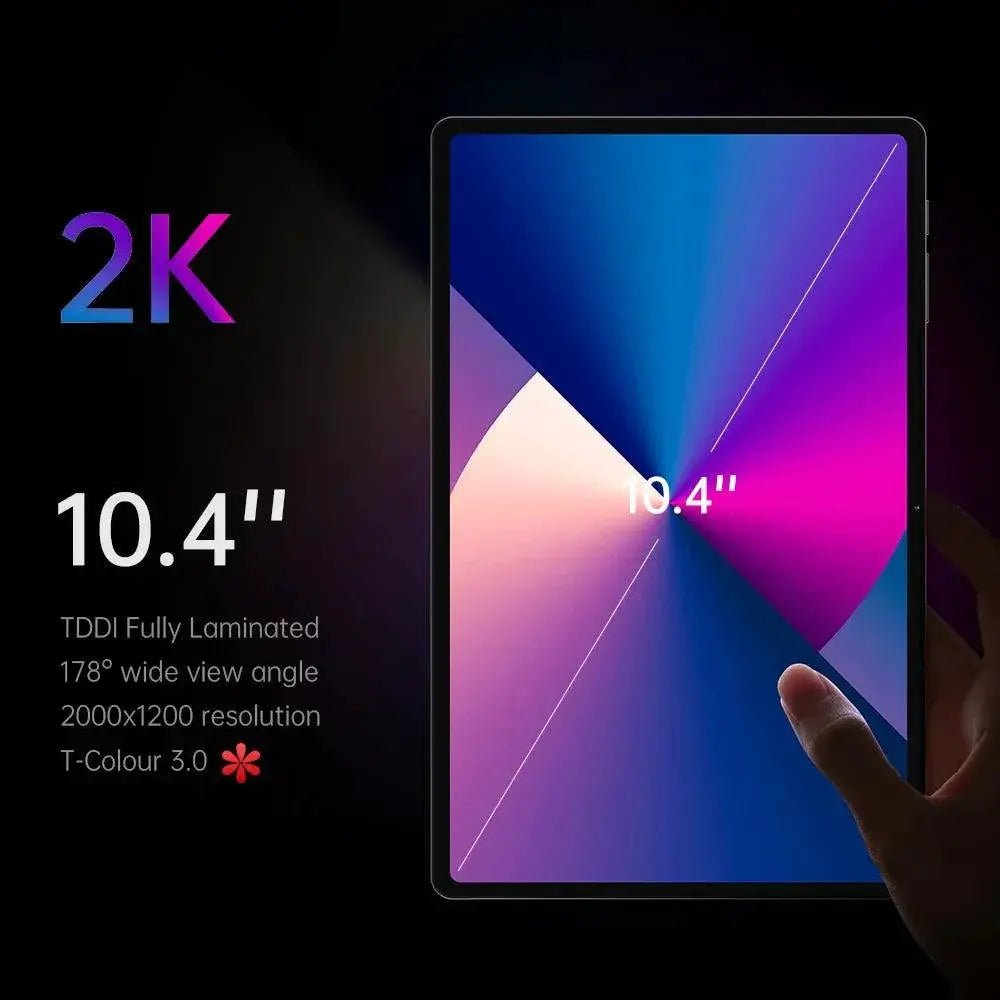 T40HD 10.4 Inch FHD Tablet 8GB RAM 128GB Android 13