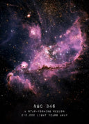 Space Canvas Print - Vibrant Galaxy Wall Art