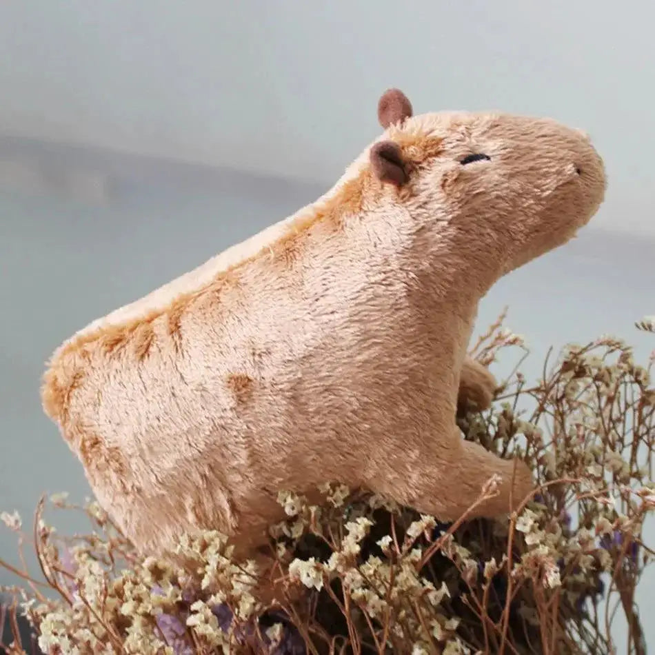 Capybara Plush Toy Realistic Anime Fluffy Stuffed Animal