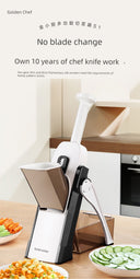 Gold Kitchen Chopping Artifact Multi-Functional Grater Slicer