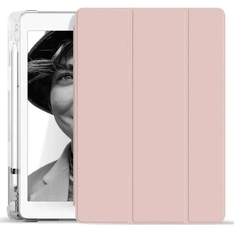 iPad 7th 8th 9th Generation 10.2 Case Smart Pencil Holder