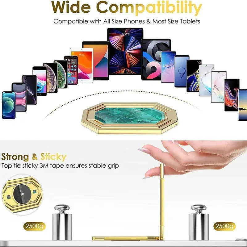 Metal Ring Stand Holder 360 Degree Rotation For Smartphones