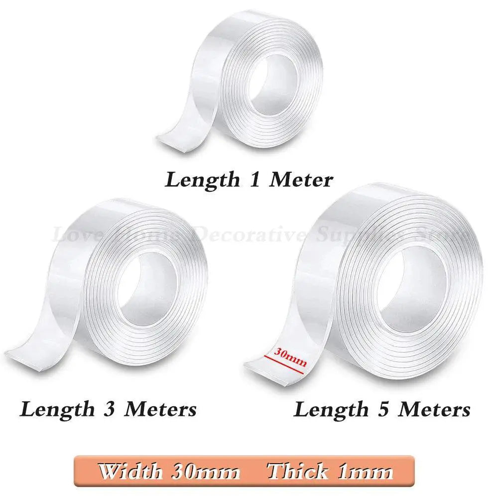Nano Tape Double Sided Adhesive For Home Use Versatile