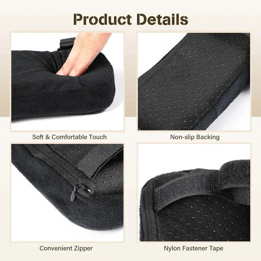 Ergonomic Memory Foam Armrest Cushions For Office And Gaming