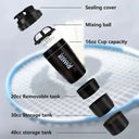 3 Layer Shaker Protein Bottle For Bodybuilding Mixing Cup