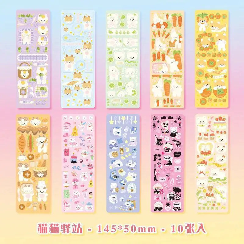 Durable Animal Stickers for Scrapbooks — product view