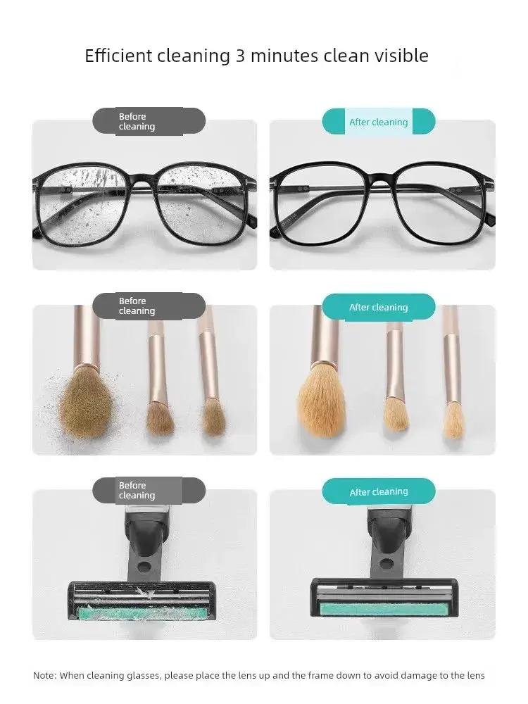 Blue Light Ultrasonic Glasses Cleaning Machine For Home Use