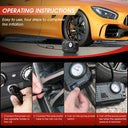 Carsun Mini Air Pump - Portable Tire Inflation.