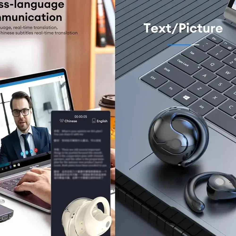 Wireless Translate Earphones for Travel — product view 10