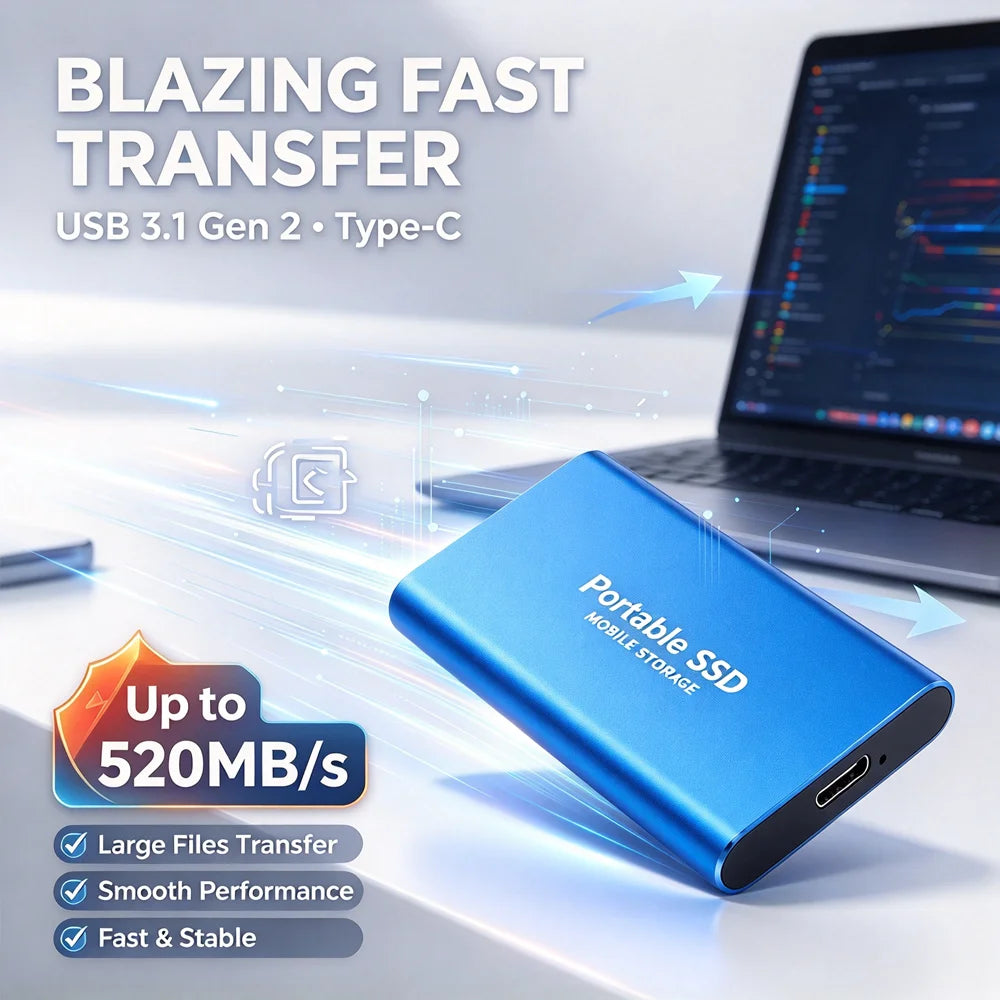 Laptop USB-C SSD Drive