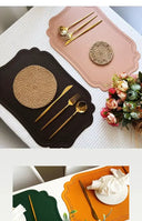 Durable PVC Table Mat for Kitchen Dining