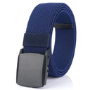 VATLTY Metal Free Men's Elastic Belt Quick Release Nylon Buckle