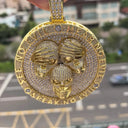 Bold Triple Skull Pendant For Men