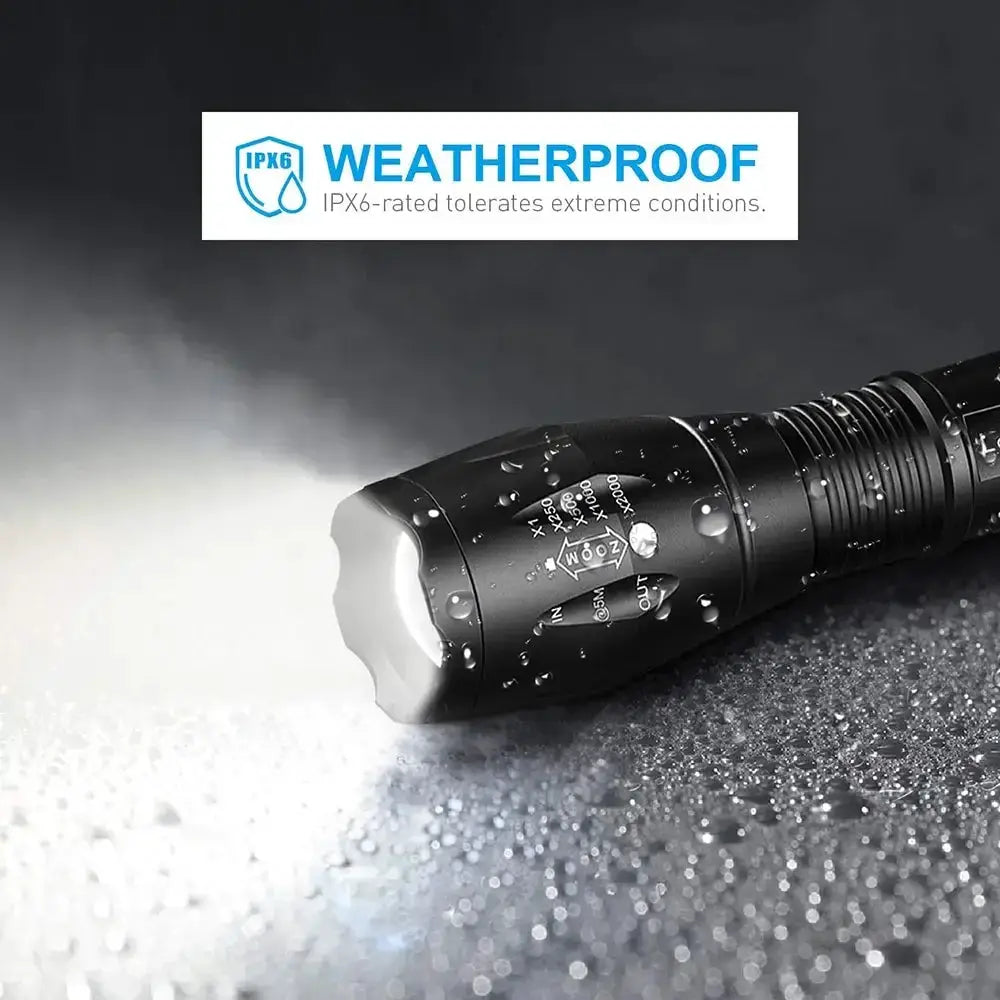 High Power LED Flashlight Camping Torch - OurLum.com
