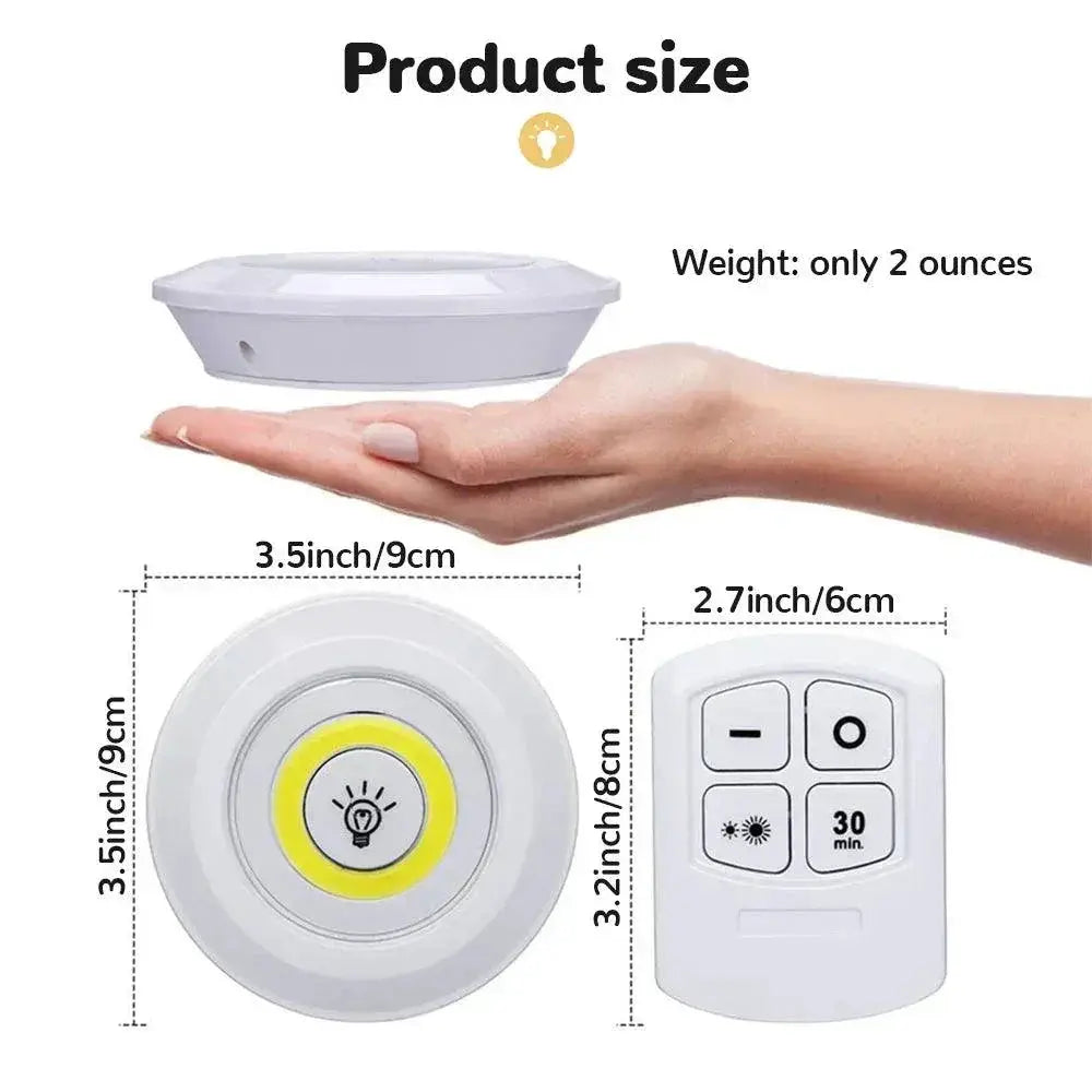 Cob LED Remote Control Dimmable Nightlight For Home Use