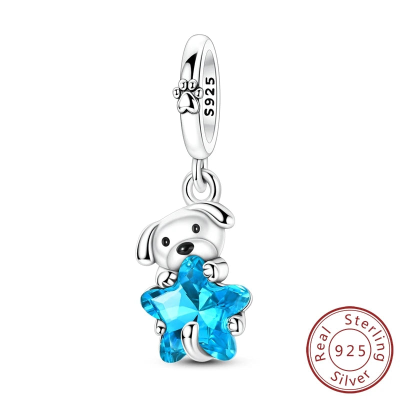 Sterling Silver Charm Pendant Sun