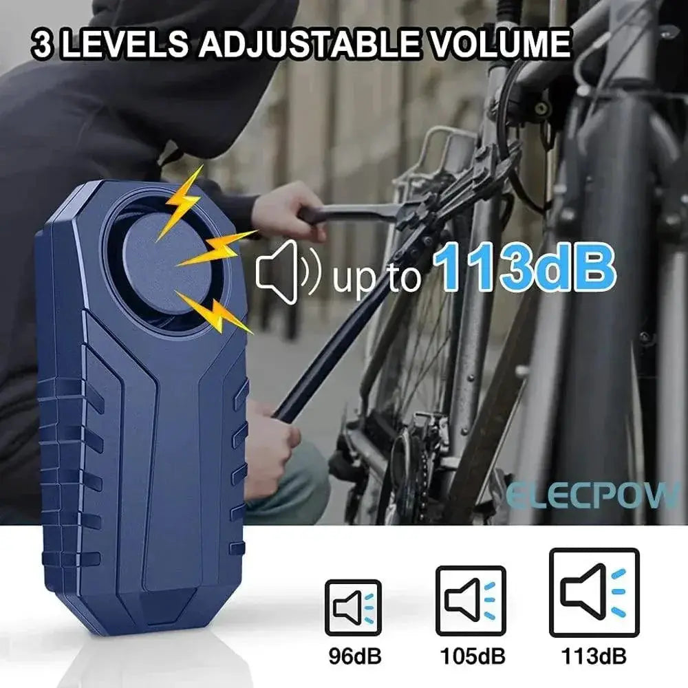 Elecpow Wireless Bike Alarm Advanced Security System