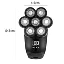 5 In 1 7D Mens Rechargeable Bald Head Shaver And Trimmer