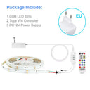 DC12V WS2811 RGBIC COB LED Strip With Tuya WiFi App Control Alexa Google