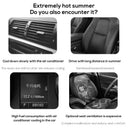 USB Headrest Fan Keeps Passengers Cool