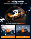 Sharp Dual Dash Cam for Driver Safety