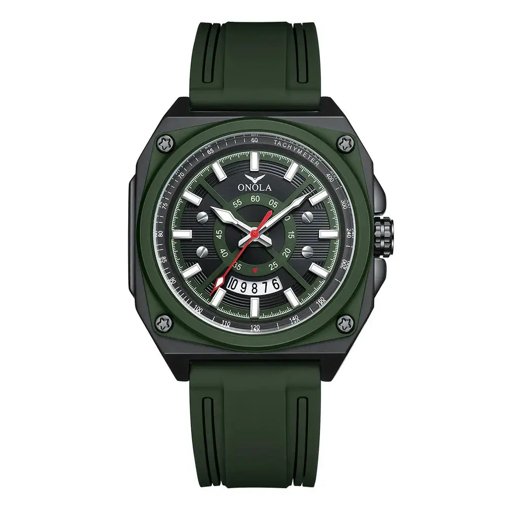 Onola Square Stainless Steel Watch — product image 6