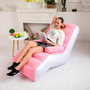 Living Room S Shape Inflatable Sofa Chair Cheap Designer Sofa