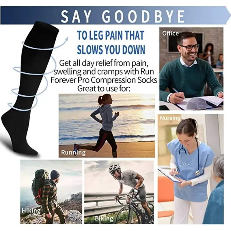 Performance Compression Socks For Active Lifestyles Unisex