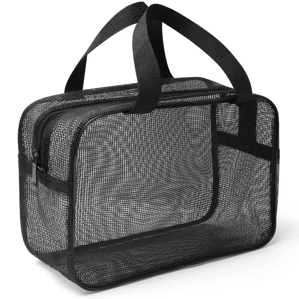 Big Pockets Tote Bag For Beach Essentials And Shower Storage