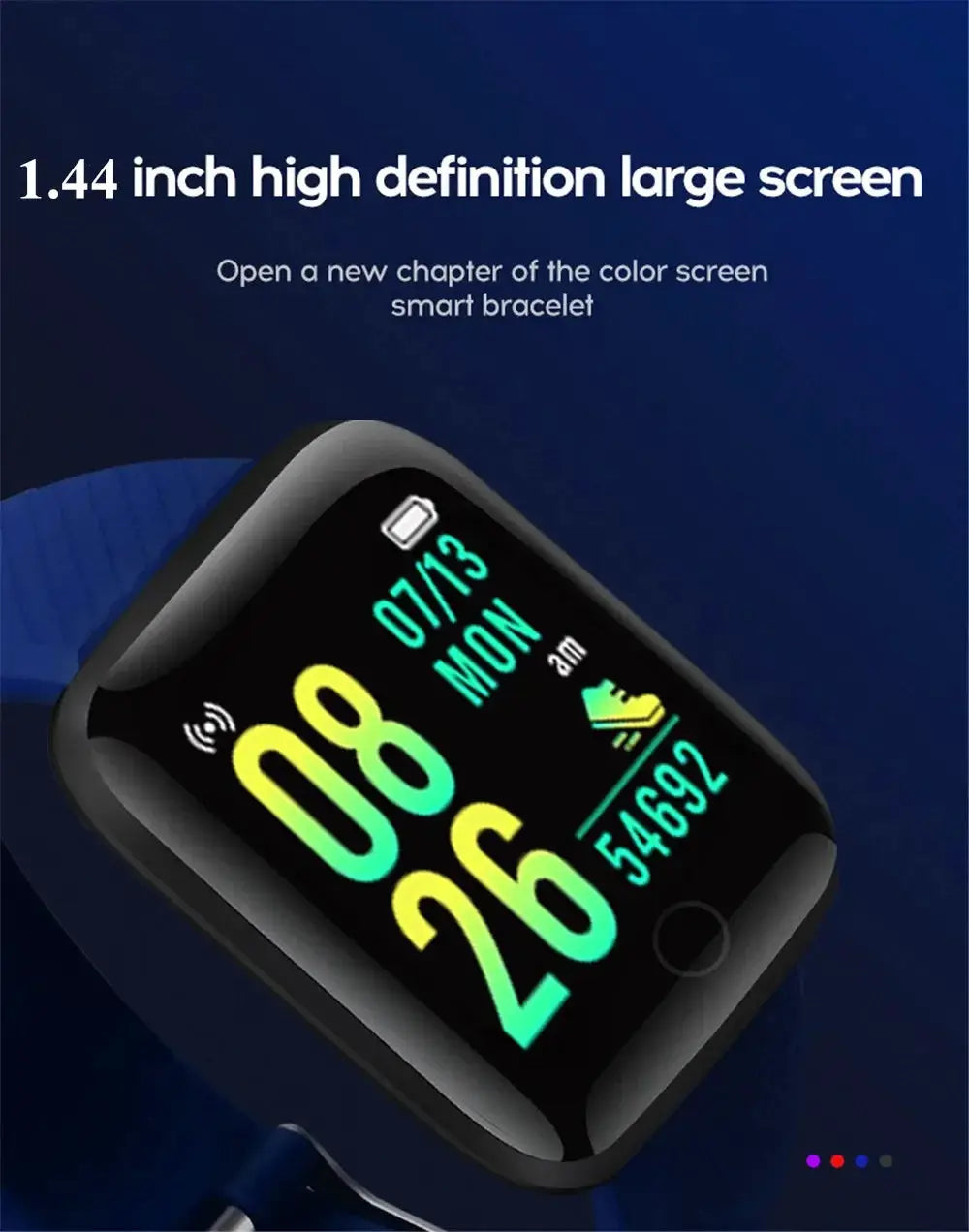 Multifunction Smart Watch D13 116Plus For Men Women Kids