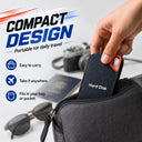 Mini Portable External Hard Drive SSD Type-C Backup Drive