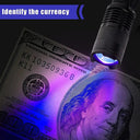 LED UV Flashlight Portable Mini Ultraviolet Torch for Detection