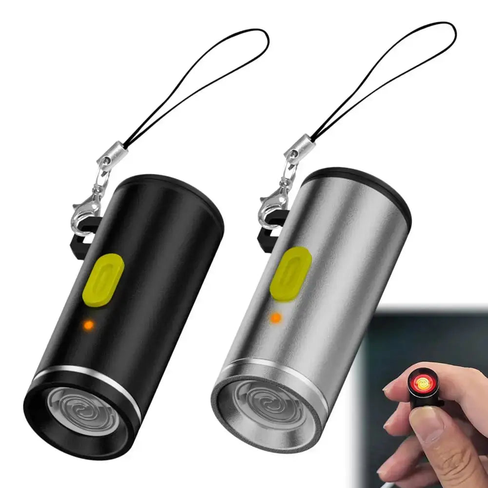 Type-C Mini Windproof Heating Wire Electronic Matchless Lighter Portable Outdoor Small Flame Starter