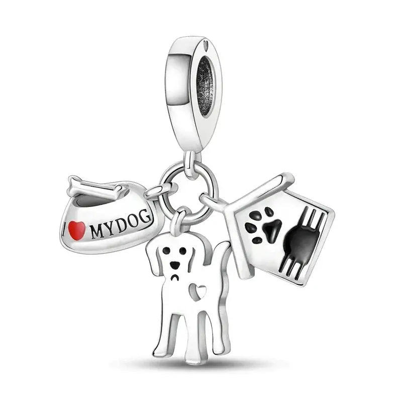 French Bulldog Paw Charms for Bracelets — product view 8