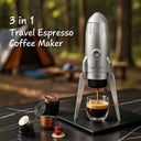 Portable Travel Electric Capsule Coffee Maker Espresso Pot