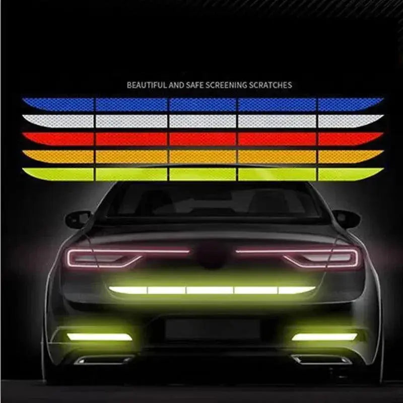Car Safety Reflective Tape Set for Enhanced Visibility