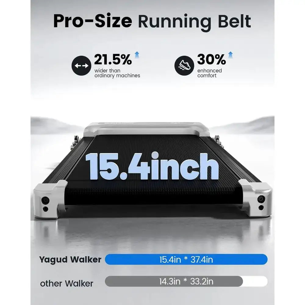 Portable Desk Treadmill: Compact Exercise Machine with Remote and LED Display for Walking and Jogging at Home