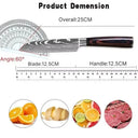 Razor-Sharp Santoku Knife for Home Chefs