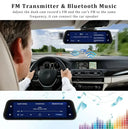 UHD Dash Cam Mirror for Safer Driving With CarPlay